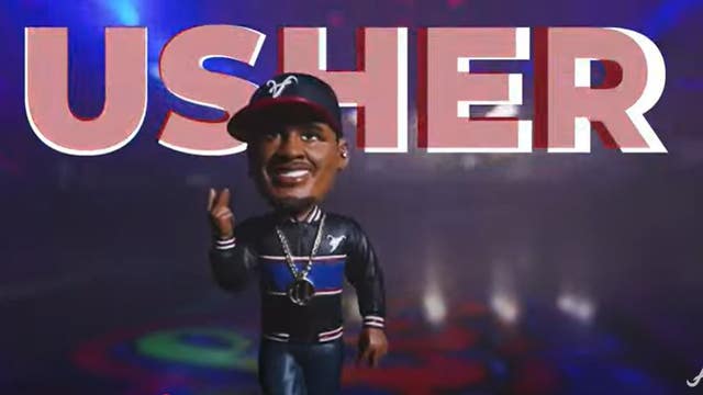 Usher bobblehead to be given away at Braves game