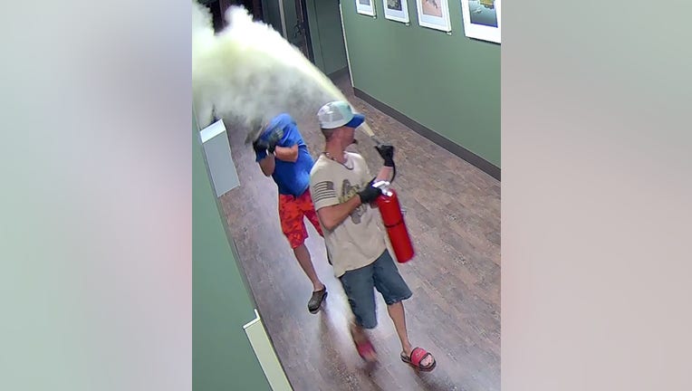 The Troup County Sheriff’s Office shared this image showing a vandalism incident at the Oakfuskee Convention Center located at 300 Kingfisher Lane in LaGrange on May 15, 2025.