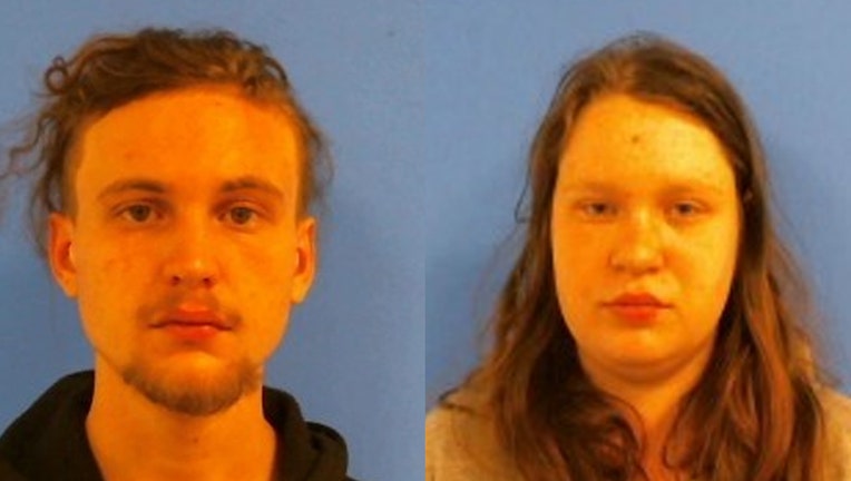 Noah Johns and Courtney Johnson
