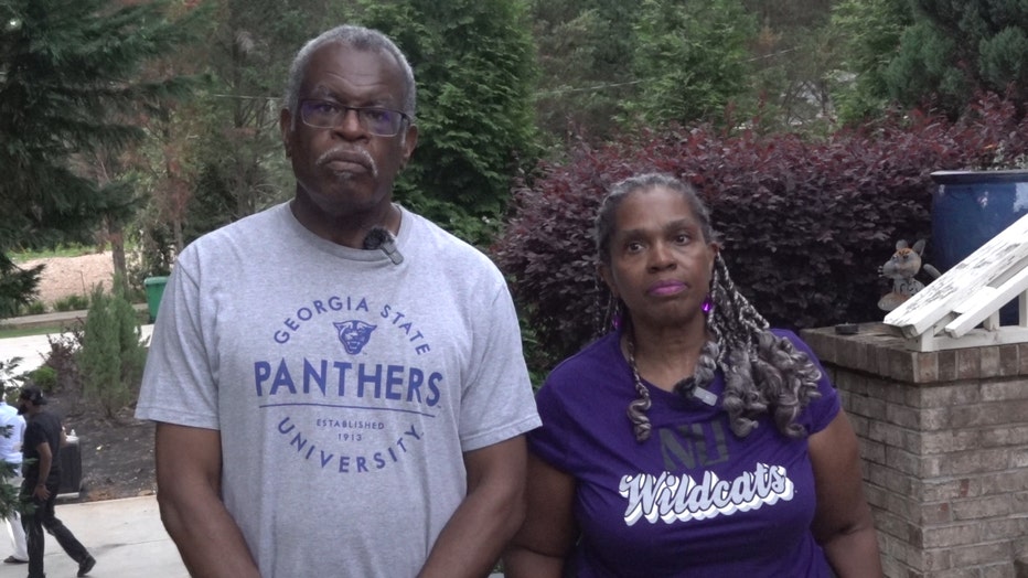 Andre Jackson and his wife, Lisa Burrows, describe living next to Brock Shorter’s parties as an