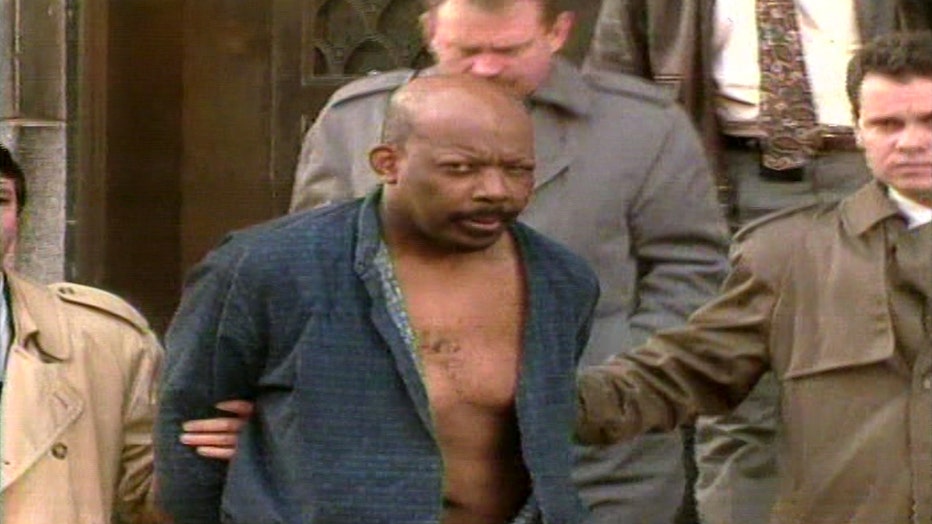 Lewis Joyner was captured in Harlem after scuffling with a police officer on top of a building.