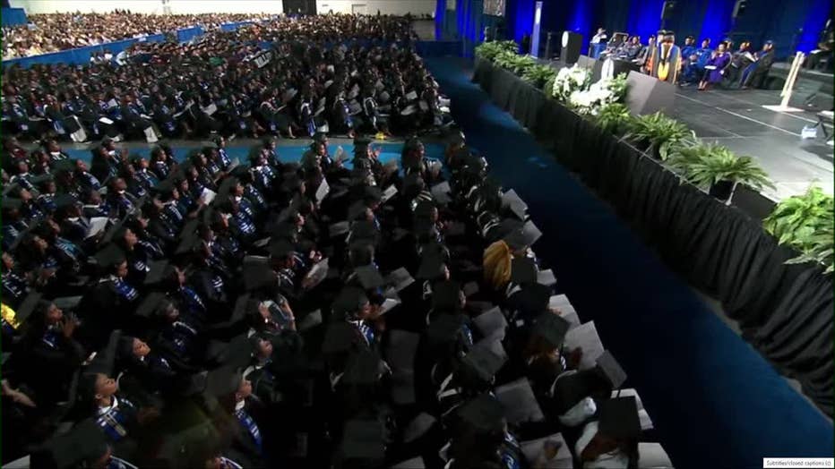 The Class of 2025 being honored by Spelman College in Atlanta on May 18, 2025.