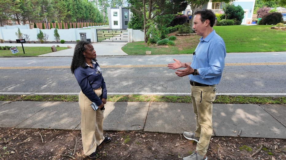 While checking on the neighborhood Monday, DeKalb County Code Compliance and Enforcement Director Tonza Clark told the FOX 5 I-Team,
