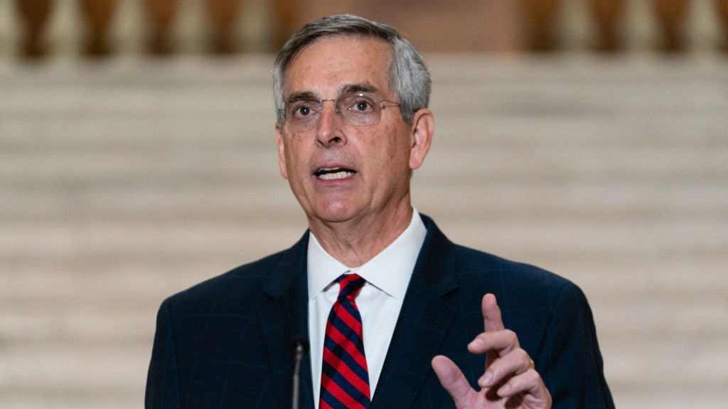 Secretary of State Raffensperger challenges state fundraising laws