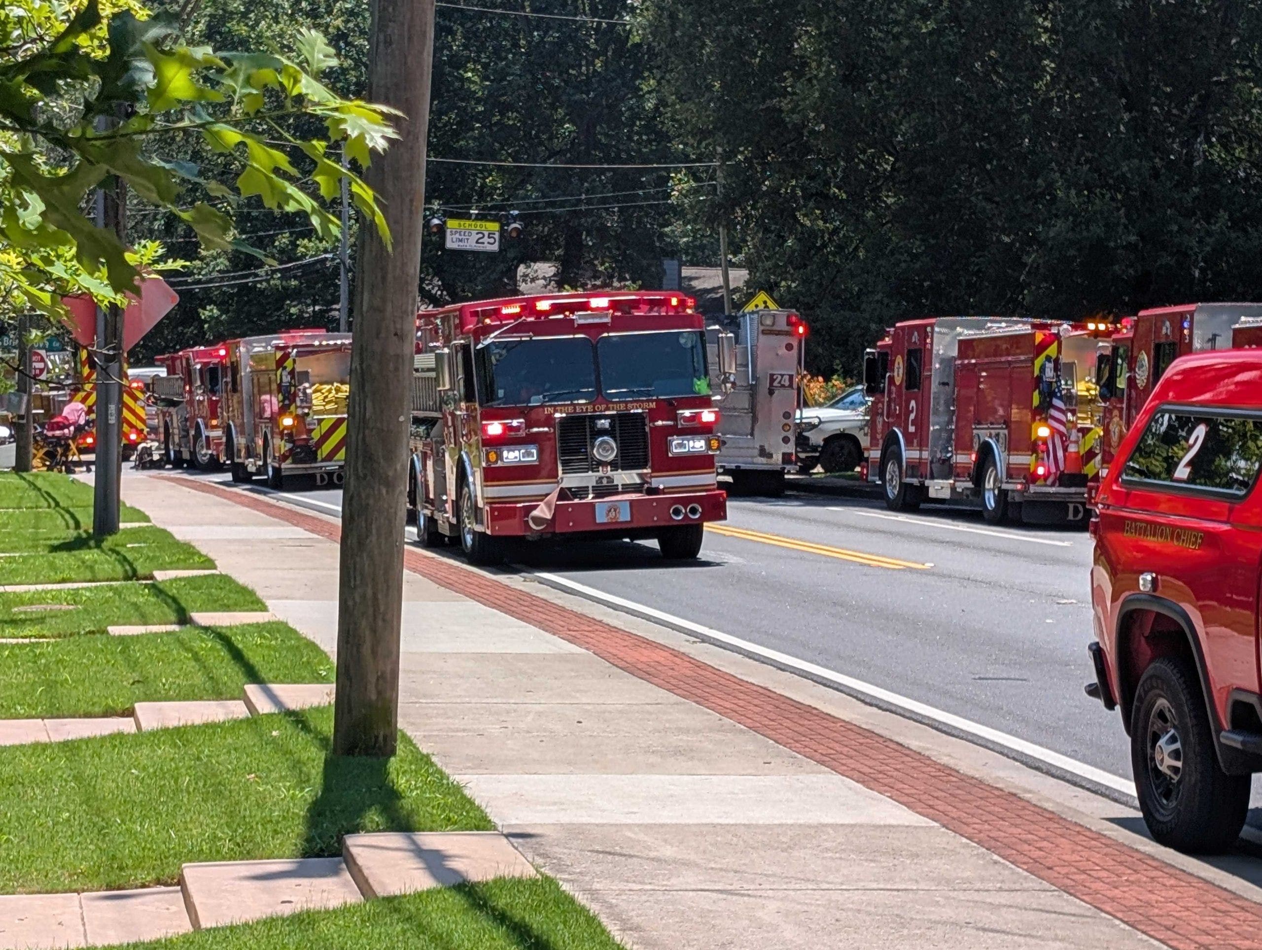 3 DeKalb County firefighters injured in crash Thursday night