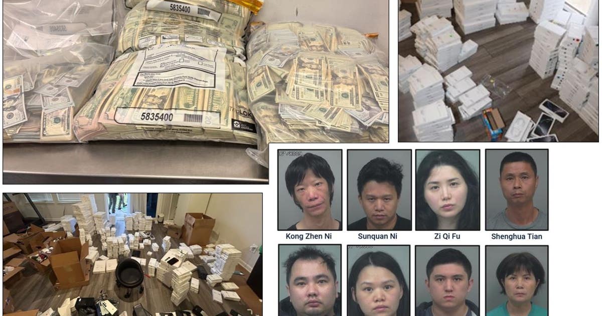 Over $6M in stolen electronics recovered in massive Georgia porch ...
