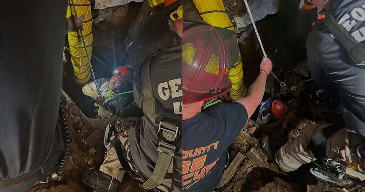 Firefighters rescue man trapped in well at abandoned Habersham home ...