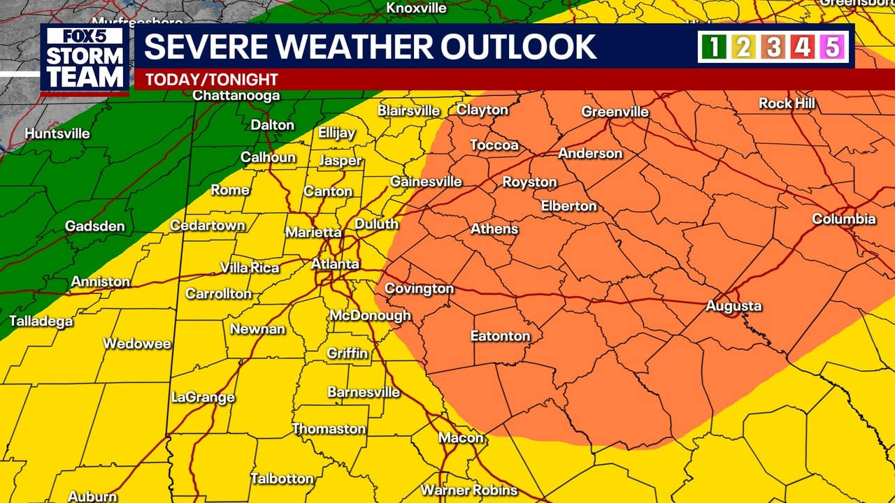 Weather alert: Severe storms expected Wednesday afternoon as heat wave continues