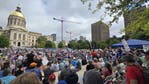 LIVE: 'No Kings' Day rallies in protest of Trump taking place across metro Atlanta
