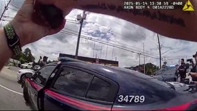Video: Atlanta police arrest wanted suspect Sanchez Turner in felony traffic stop