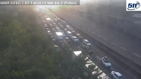 Husband killed in crash on I-75/85 in downtown Atlanta