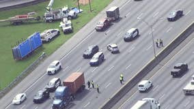 Deadly crash temporarily closes I-75NB in Cobb County
