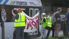 Iran bombing protest: Atlanta activists rally against U.S. military strike on Iran