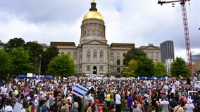 PHOTOS: 'No Kings' protests on June 14, 2025 in metro Atlanta, North Georgia