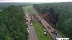 I-20 closed between Augusta and Columbia after tanker truck fire