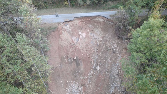 Photos: Blue Ridge Parkway repairs progressing 9 months after Hurricane Helene