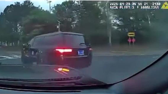 High-speed chase in Sandy Springs ends with arrest of reckless driver