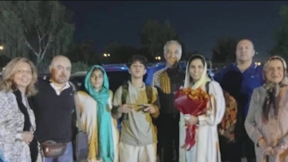 Georgia family escapes Iran after bombings began