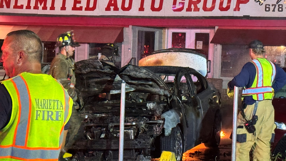 Firefighters investigating possible arson attacks at Marietta car dealerships