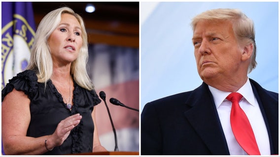 Trump calls Marjorie Taylor Greene's resignation 'great news'