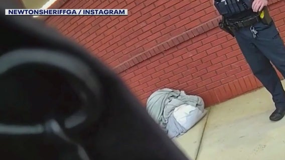 Deputy, police officer help homeless couple, dogs in Newton County