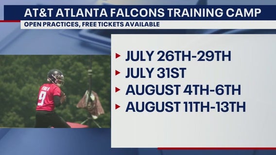 Falcons fans invited to training camp starting July 26 | How to get tickets