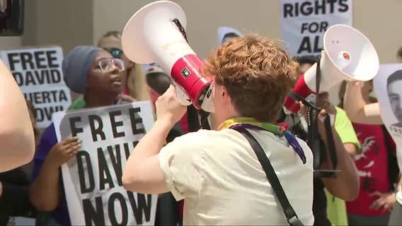 Protesters call for end of ICE raids, deportations at Atlanta rally