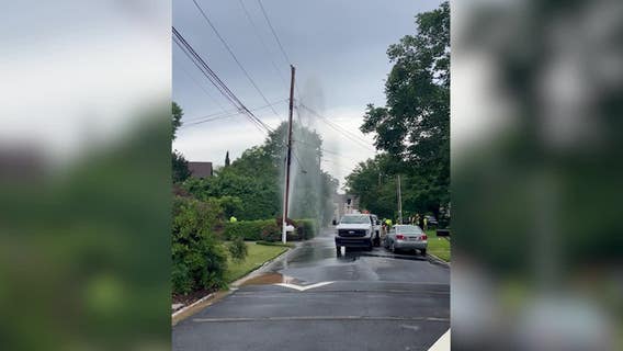 North DeKalb County road closed due to water main break