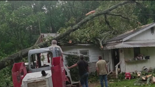 Cherokee County family's home destroyed by fire and storm