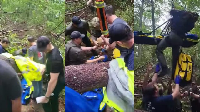 First responders rescue injured hiker trapped in Cohutta Wilderness