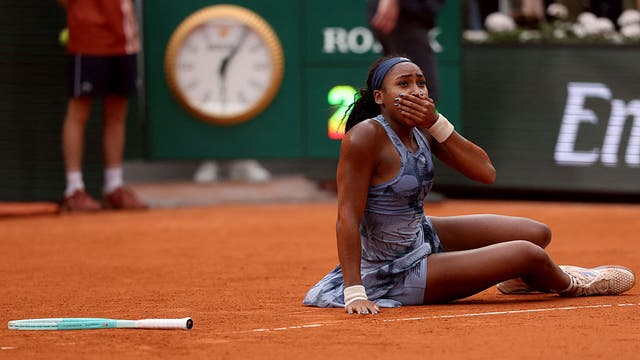 Coco Gauff defeats top-ranked Aryna Sabalenka in 3 sets to win her first French Open title
