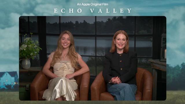 'Echo Valley' stars Julianne Moore and Sydney Sweeney talk 'chaotic' fight scene