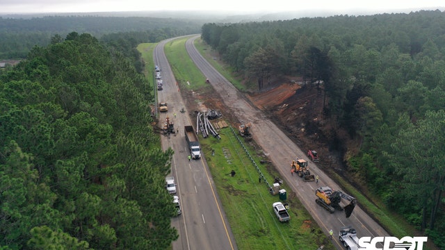 I-20 closed between Augusta and Columbia after tanker truck fire