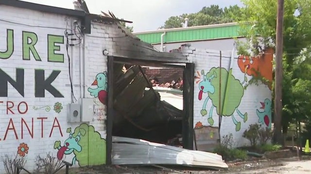 Fire destroys warehouse for nonprofit Furniture Bank of Meto Atlanta