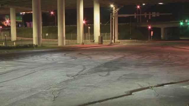 Illegal stunt driving blocks northeast Atlanta intersection overnight