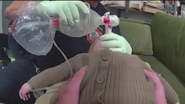 Heroic Sandy Springs officers save choking infant in dramatic rescue