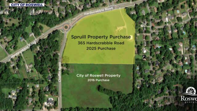 Roswell acquires land for 50-acre park honoring Spruill family