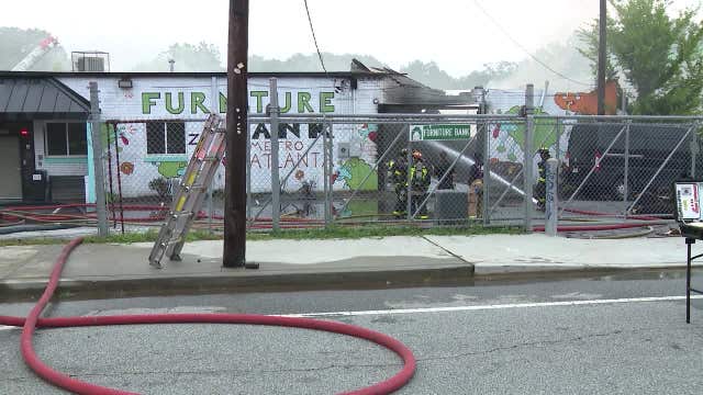 Atlanta furniture bank destroyed by fire reaches fundraising goal