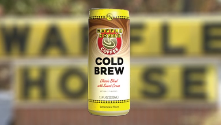 Waffle House is test marketing "Classic Blend Cold Brews" cans in Atlanta area locations.