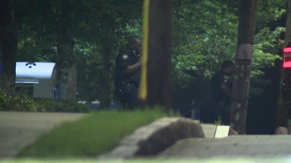 Atlanta police investigate a deadly shooting along Dewey Street SW in Atlanta on June 3, 2025