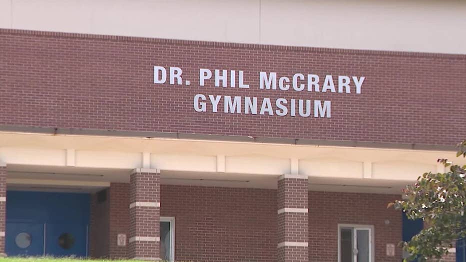 The gymnasium at Columbia High School is named for Dr. Phillip McCrary, a respected coach with 30 years of experience.