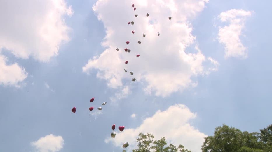 Community members gathered at Legacy Park after nearly three dozen unmarked graves, mostly belonging to children, were found at the former Methodist Children’s Home in DeKalb County on June 24, 2025.