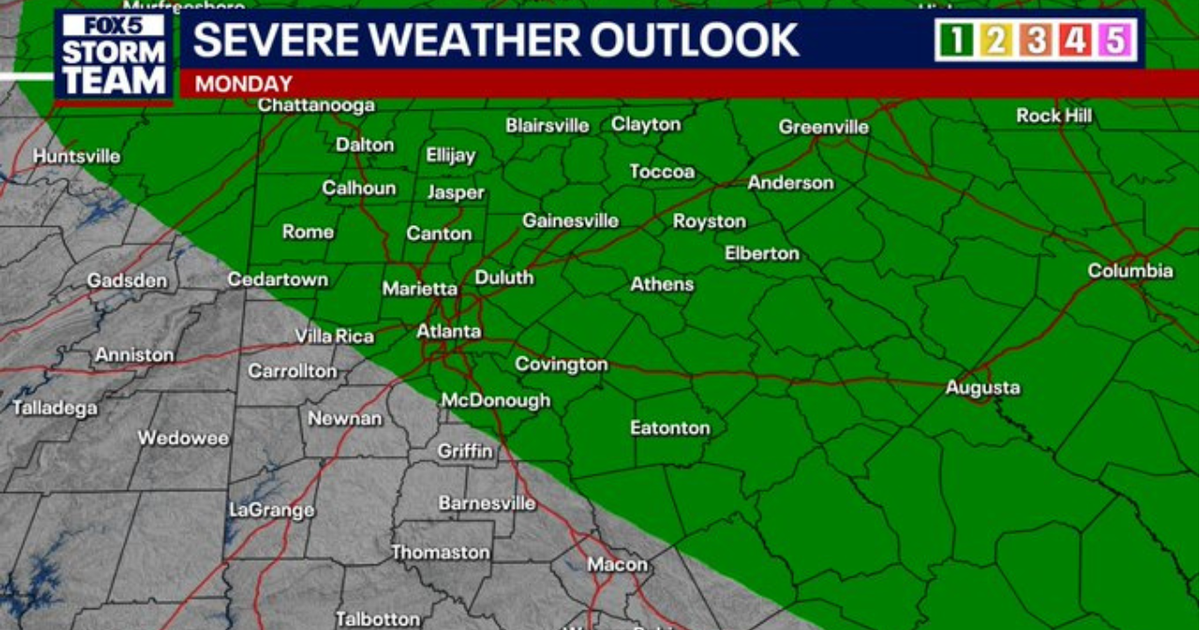 North Georgia storms: Summertime pattern sets in | FOX 5 Atlanta