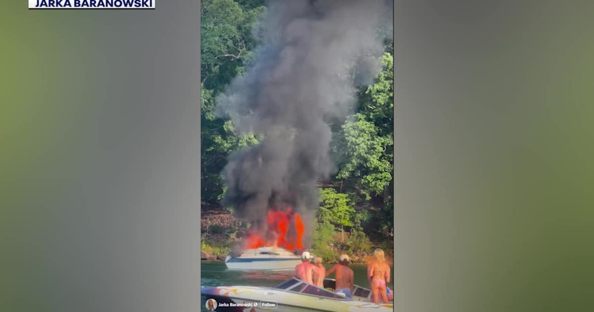 Boat explodes on Lake Lanier; 7 people injured | FOX 5 Atlanta