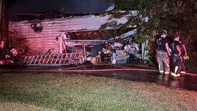 Firefighters respond to house fire on Malvern Boulevard in DeKalb County