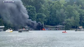 Second July 4th boat explosion in North Georgia leaves 7 injured