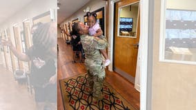 Peachtree Corners mom reunited with daughter after serving overseas