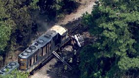 Train collides with tractor-trailer in South Fulton, two injured