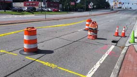 Buford Highway in DeKalb County closed due to sinkhole