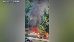 July 4th boat explosion: Couple recounts seeing the boat sink on Lake Lanier